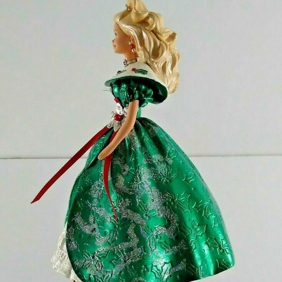 Vintage Barbie Doll Hallmark Christmas Stocking Ha - Picture 3 of 7